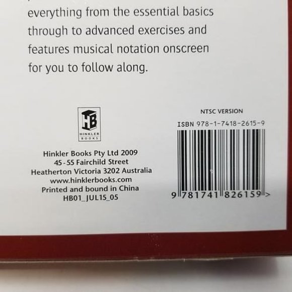 Hinkler Simply Piano DVD Box Set w/ 80-Page Piano Lessons Spiral Book OPEN BOX - Picture 8 of 8